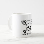 Alimentez les pauvres mangent la tasse de café (Devant gauche)