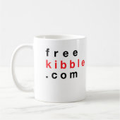 "Alimentez-moi" la tasse de chien (Gauche)