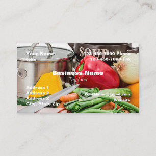 Aliments cartes de visite - HAMbyWG