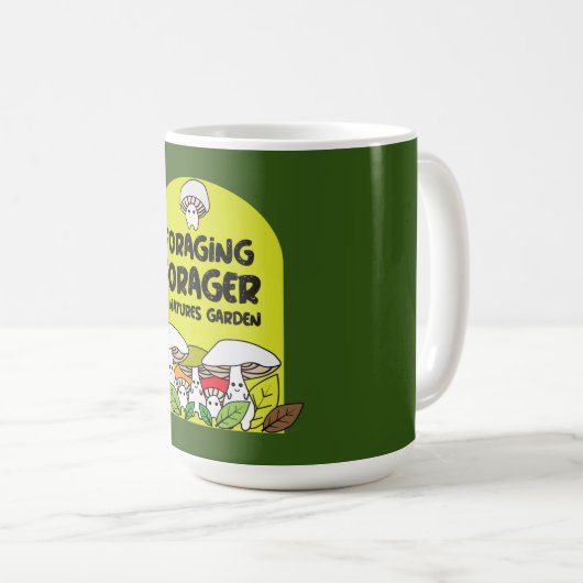 Aliments sauvages fourrage Mug (Devant droit)