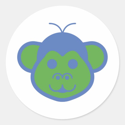 Alimon (Alien Monkey) Sticker (Voorkant)
