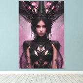 Alina de watervos 157 canvas afdruk (Insitu (Houten vloer))