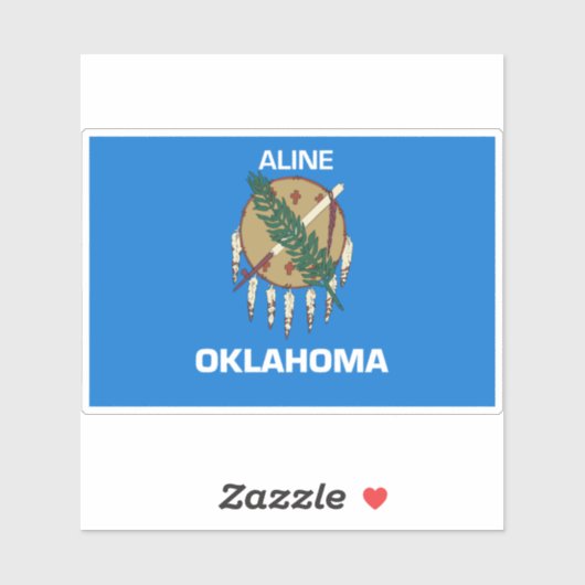 Aline Oklahoma Sticker (Vel)