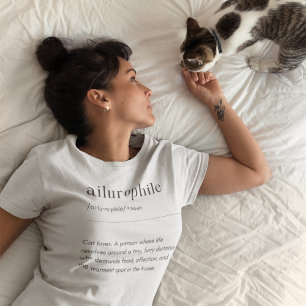 Alirofiel Definitie - Cat Lover T-shirt