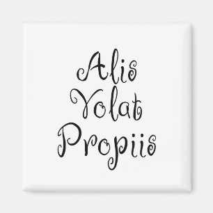 Alis Volat Propiis Magneet
