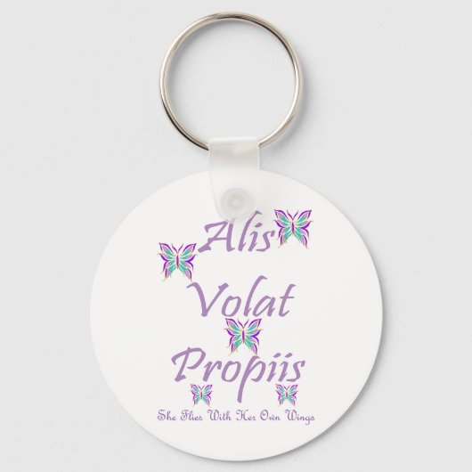 Alis Volat Propiis Sleutelhanger (Voorkant)