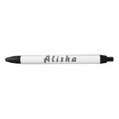 Alisha Kugelschreiber Zwarte Inkt Pen (Voorkant)
