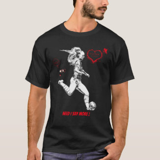 ALISHA LEHMANN VROUWENS PRO FOOTBALL PLAYER T-SHIRT
