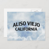 Aliso Viejo California Briefkaart (Voorkant / Achterkant)