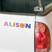 Alison Cat Bumpersticker (Op Truck)