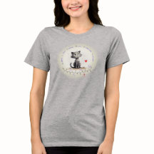 ALISON peptide - cat 2, custom text Tri-Blend Shir
