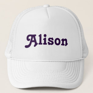 Alisons hoed trucker pet