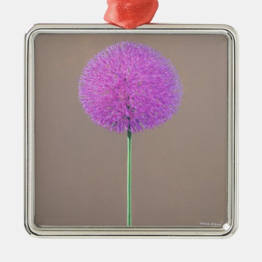 Alium Metalen Ornament (Voorkant)