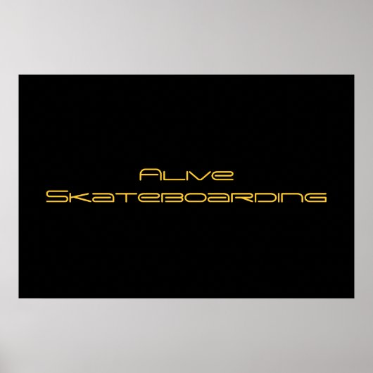 Alive Poster (Voorkant)