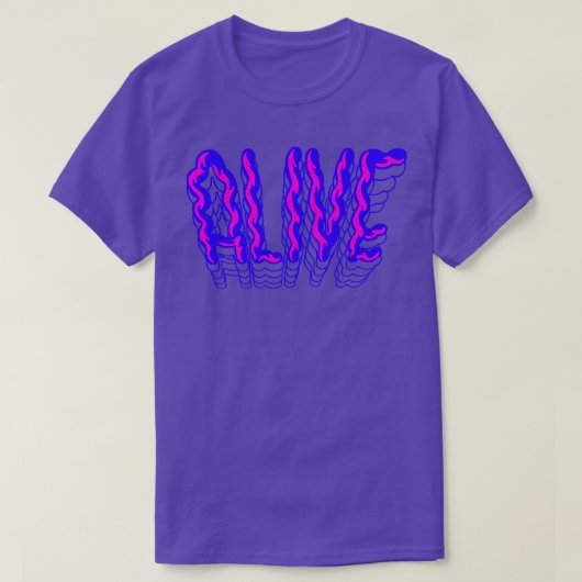Alive T-shirt (Design voorkant)