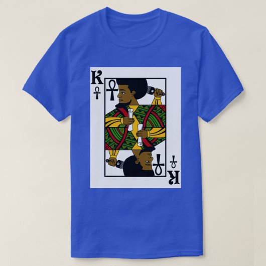 ALKEBULAN BLACK KING T-SHIRT (Design voorkant)