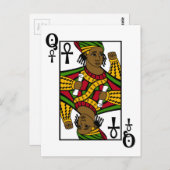 ALKEBULAN - DE ZWARTE KONINGIN BRIEFKAART (Voorkant / Achterkant)