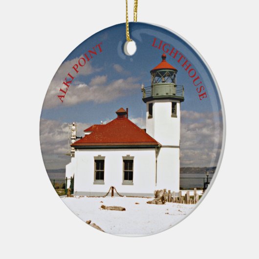 Alki Point Lighthouse, Ornament Washington (Links)