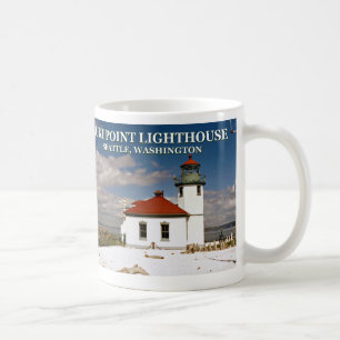 Alki Point Lighthouse, Seattle Washington Mok