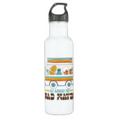 All Aboard for Rad Waves Waterfles (Voorkant)
