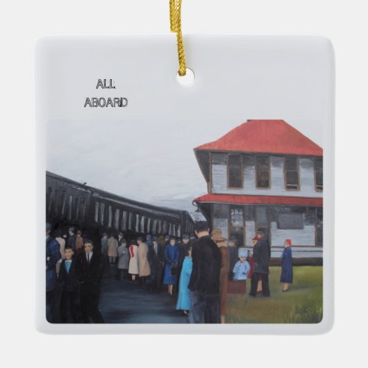 All Aboard Ornament (Voorkant)