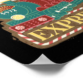 All Aboard The Express Christmas Cookie Poster (Hoek)