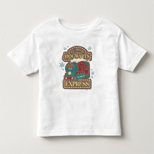 All Aboard the HOGWARTS™ Express Christmas Cookie Kinder Shirts (Voorkant)