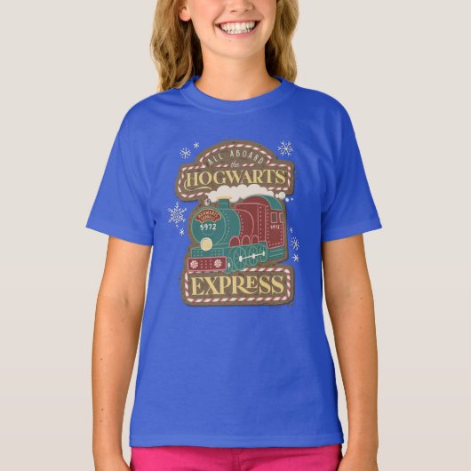 All Aboard the HOGWARTS™ Express Christmas Cookie T-shirt (Voorkant)
