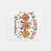 All About Fall Prevention Thanksgiving Fall Nurse Fleece Deken (Voorkant (Horizontaal))