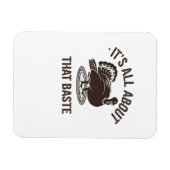 All About That Baste Christmas Trendy Modern Style Magneet (Horizontaal)