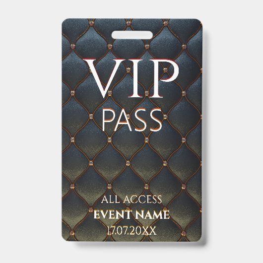 All Access Pass cool vip event id badge (Voorzijde)