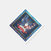 All American Birthday Party Servet (Hoek)