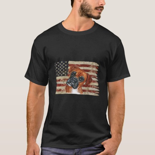All American Boxer T-shirt (Voorkant)