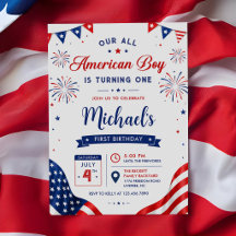 All American Boy Verjaardag 4 juli