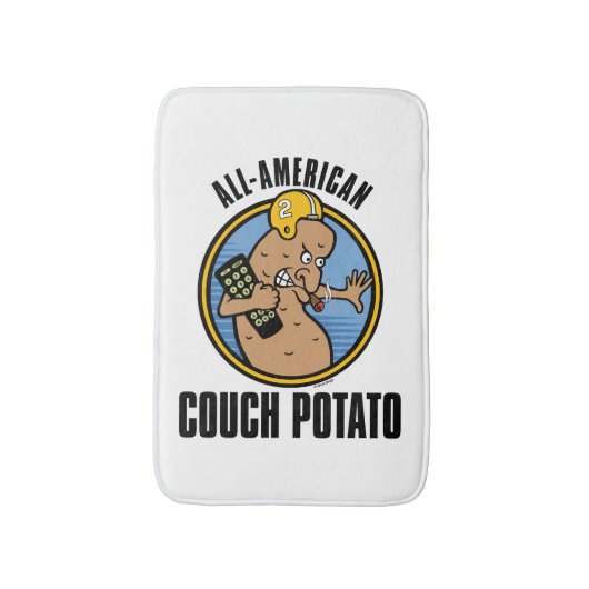 All-American Couch Potato Badmat (Voorkant Verticaal)