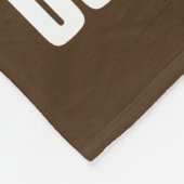 All-American Couch Potato Fleece Deken (Hoek)