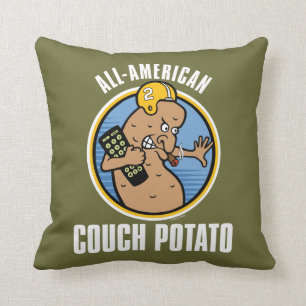 All-American Couch Potato Kussen