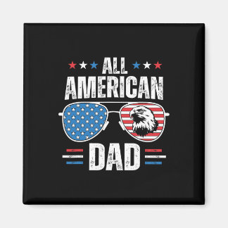 All American Dad 4 juli Vaderdag Zonder partners  Magneet