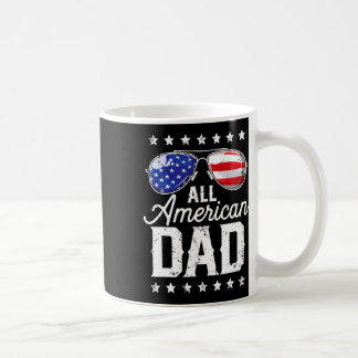 All American Dad 4 juli Vaderdag Zonnebril  Koffiemok