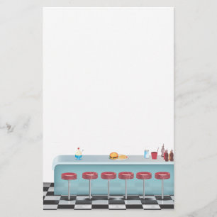 All American Diner Briefpapier
