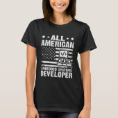 All American Embedded Systems Developer T-shirt (Voorkant)