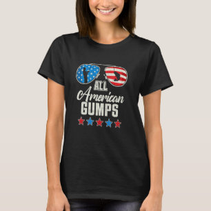 All American Fishing Brillen 4 juli Amerikaanse vl T-shirt