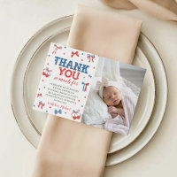 All American Girl Foto Dankkaart