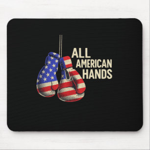 All American Hands Bokshandschoenen – Patriottisch Muismat
