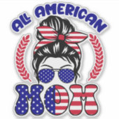 All American Mom-32169 Sticker (Voorkant)