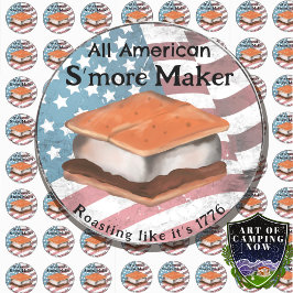 All American S’more Maker Ronde Sticker