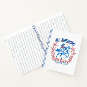 All American Sweetheart Cowgirl Club Notitieboek