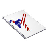 All-American TaeKwondo Kick Notitieboek (Rechterzijde)