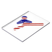 All-American TaeKwondo Kick Notitieboek (Linkerzijde)