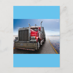 All American Trucker Briefkaart